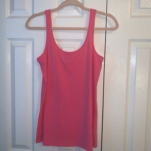 Lilly Pulitzer hot pink tank top.